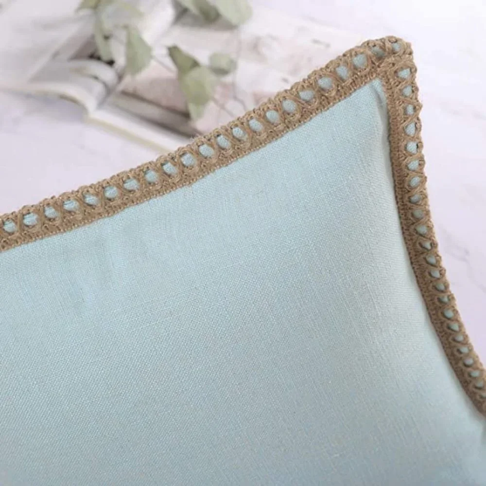 Set of 2 Decorative Farmhouse Throw Pillow Covers